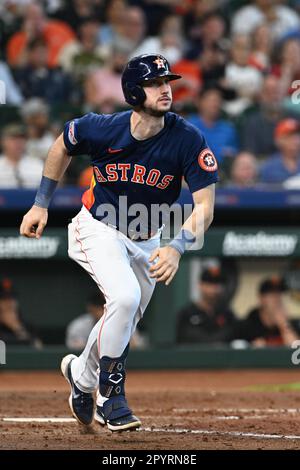 Houston Astros right fielder Kyle Tucker (30) batting in the bottom of the  eighth inning of the MLB game between the Houston Astros and the Seattle Ma  Stock Photo - Alamy