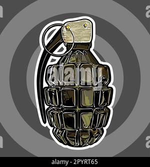 grenade Stock Vector