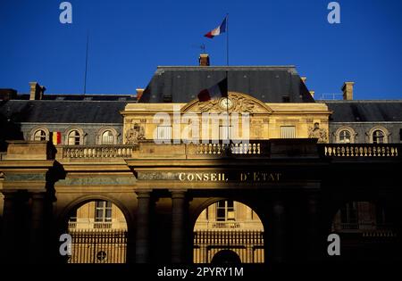 FRANCE. PARIS (75).  1ST ARRONDISSEMENT. PALAIS ROYAL. THE CONSEIL D'ETAT Stock Photo
