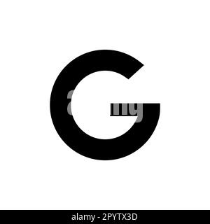 G letter logo, icon design Stock Vector