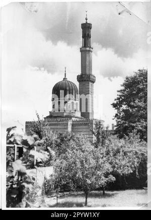 Potsdam mosque waterworks pump house in 1968 Neustädter Havelbucht Photo: MAZ/Herbert Dörries [automated translation] Stock Photo