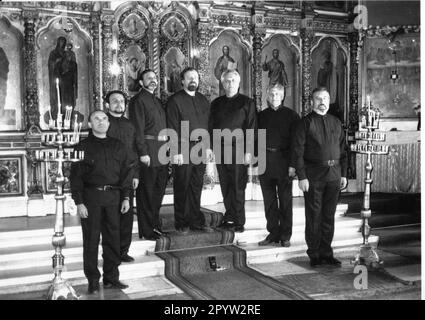 Potsdam 1000 years 1000-year celebration 1993 here the Black Sea Don Cossacks on 05.06.1993 with a performance Photo: MAZ/Christel Köster [automated translation] Stock Photo