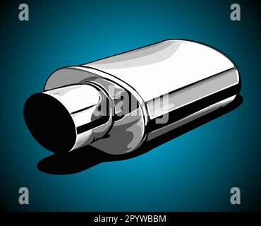 car exhaust templates Stock Vector