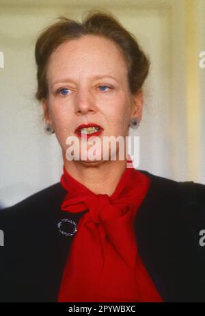 Denmark, Copenhagen, 20.05.1996 Royal Danish House Photo: Queen Margrethe II [automated translation] Stock Photo