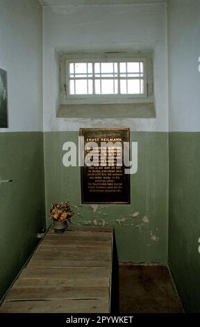 Thuringia / History 5 / 1994 Buchenwald concentration camp. Death row of Ernst Heilmann, chairman of the Social Democratic parliamentary group in Prussia // SPD / concentration camp / fascism [automated translation] Stock Photo