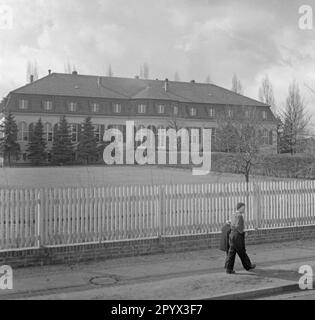 Institute building of the Kaiser Wilhelm Society in Berlin-Dahlem. Stock Photo