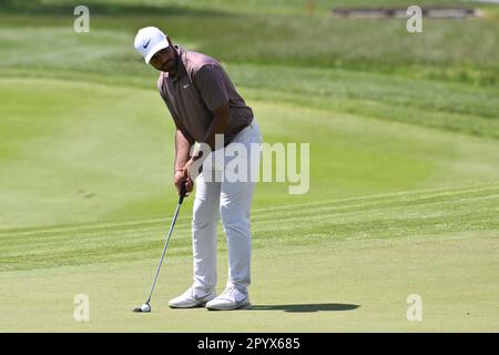 SHARMA, Shubhankar during 80°DS Automobiles Italian Open Golf Match, Marco  Simone GC, 5 May 2023 (Photo by AllShotLive/Sipa USA) Credit: Sipa US/Alamy  Live News Stock Photo - Alamy