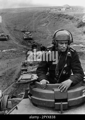 World War II: German tank crews [automated translation] Stock Photo