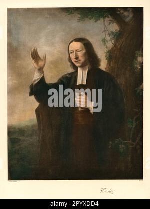JOHN WESLEY (1703-1791) founder of Methodism Stock Photo - Alamy