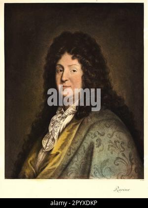Jean Racine (1639-1699), French playwright. Painting by an unknown master. Photo: Heliogravure, Corpus Imaginum, Hanfstaengl Collection. [automated translation] Stock Photo