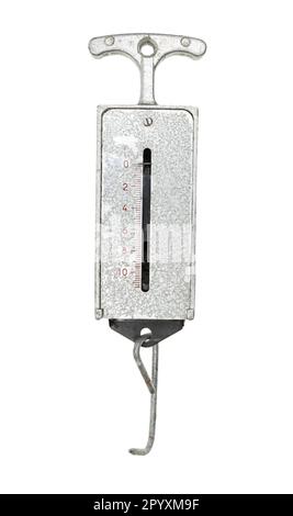 A spring scale, spring balance or newton meter is a type of mechanical ...