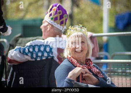 London UK. 05th May 2023. With King Charles III s Coronation Day