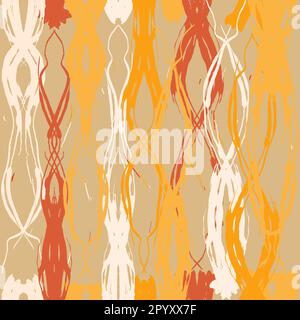 Bright, seamless pattern of geometric, abstract shapes. Stock Vector