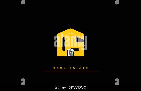 Real Estate letters Modern Creative logo OS , SO Stock Vector