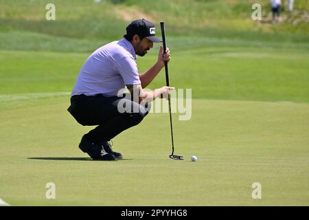 5th May 2023, Marco Simone Golf and Country Club, Guidonia, Italy; DS  Automobiles Italian Open Golf round 2; PAVON, Matthieu Stock Photo - Alamy