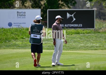 SHARMA, Shubhankar during 80°DS Automobiles Italian Open Golf Match, Marco  Simone GC, 5 May 2023 (Photo by AllShotLive/Sipa USA) Credit: Sipa US/Alamy  Live News Stock Photo - Alamy