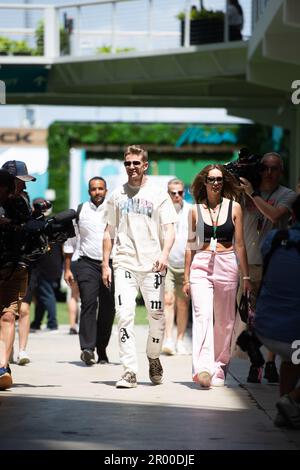 Eglė Ruškytė, wife of Nico Hulkenberg, during the Formula 1 Grand Prix