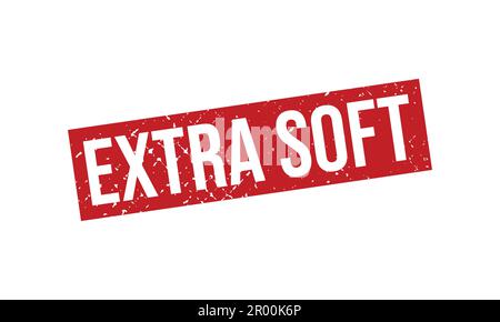 Extra Soft Stamp Seal Vector Illustration Stock Vector