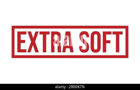 Extra Soft Rubber Stamp Seal Vector Stock Vector