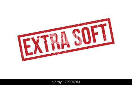 Extra Soft Stamp Seal Vector Illustration Stock Vector