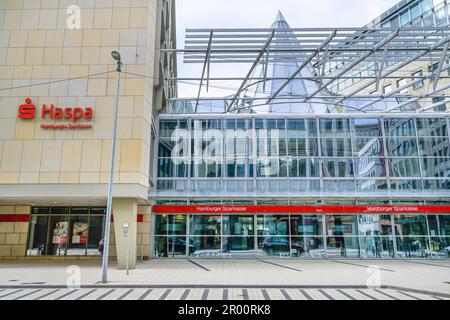 Hamburger Sparkasse, Großer Burstah, Hamburg, Deutschland Stock Photo