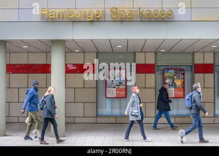Hamburger Sparkasse, Großer Burstah, Hamburg, Deutschland Stock Photo