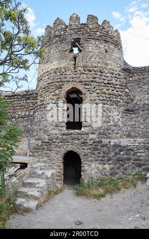 The city walls of Sighnagi in eastern Georgia, famous for its wine Stock Photo