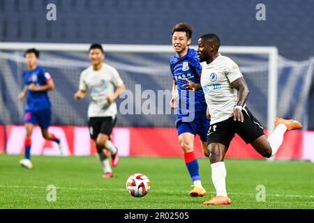 Shanghai Shenhua Football Club defeated Dalian Professional Football ...