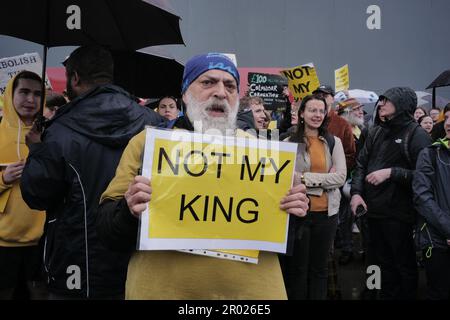 London/UK 06 APR 2023. The coronation of Charles III and his wife, Camilla, as king and queen of the United Kingdom and the other Commonwealth took place at Westminster abbey. Aubrey Fagon/Alamy Live News. Stock Photo