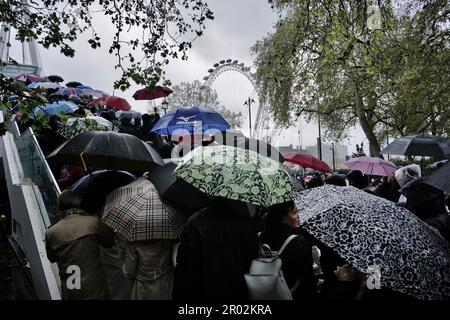 London/UK 06 APR 2023. The coronation of Charles III and his wife, Camilla, as king and queen of the United Kingdom and the other Commonwealth took place at Westminster abbey. Aubrey Fagon/Alamy Live News. Stock Photo