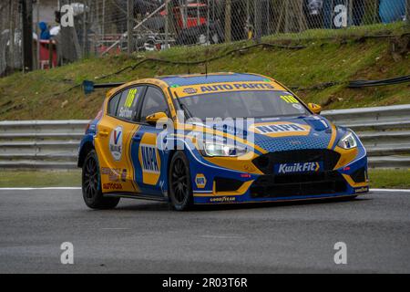 Longfield, UK. 06th May, 2023. FP2 during the British Touring Car Championship at Brands Hatch, Longfield, England on 6 May 2023. Photo by Chris Williams. Editorial use only, license required for commercial use. No use in betting, games or a single club/league/player publications. Credit: UK Sports Pics Ltd/Alamy Live News Stock Photo