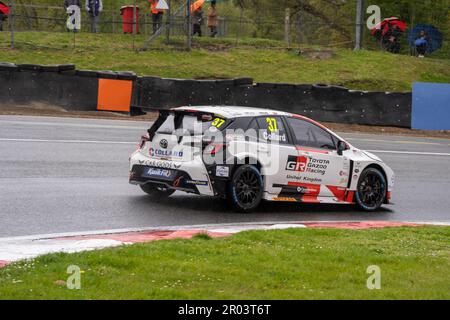 Longfield, UK. 06th May, 2023. FP2 during the British Touring Car Championship at Brands Hatch, Longfield, England on 6 May 2023. Photo by Chris Williams. Editorial use only, license required for commercial use. No use in betting, games or a single club/league/player publications. Credit: UK Sports Pics Ltd/Alamy Live News Stock Photo