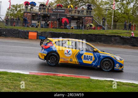 Longfield, UK. 06th May, 2023. FP2 during the British Touring Car Championship at Brands Hatch, Longfield, England on 6 May 2023. Photo by Chris Williams. Editorial use only, license required for commercial use. No use in betting, games or a single club/league/player publications. Credit: UK Sports Pics Ltd/Alamy Live News Stock Photo