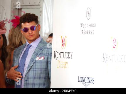 Patrick Mahomes & Wife Brittany Attend The 2023 Kentucky Derby