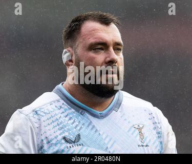 Leicester, UK. 06th May, 2023. Will Collier of Harlequins during the Gallagher Premiership match Leicester Tigers vs Harlequins at Mattioli Woods Welford Road, Leicester, United Kingdom, 6th May 2023 (Photo by Nick Browning/News Images) in Leicester, United Kingdom on 5/6/2023. (Photo by Nick Browning/News Images/Sipa USA) Credit: Sipa USA/Alamy Live News Stock Photo