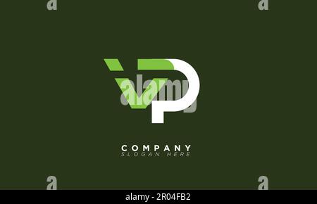 VP Alphabet letters Initials Monogram logo Stock Vector
