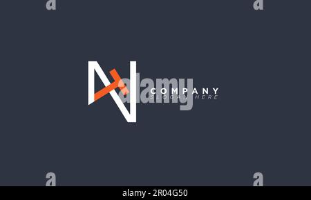 TN Alphabet letters Initials Monogram logo Stock Vector