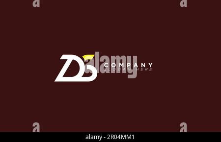 DS Alphabet letters Initials Monogram logo Stock Vector