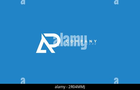 AP Alphabet letters Initials Monogram logo Stock Vector