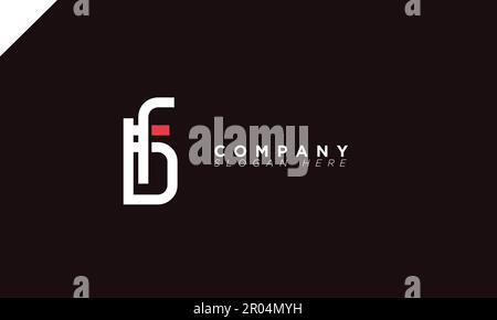 BF Alphabet letters Initials Monogram logo Stock Vector