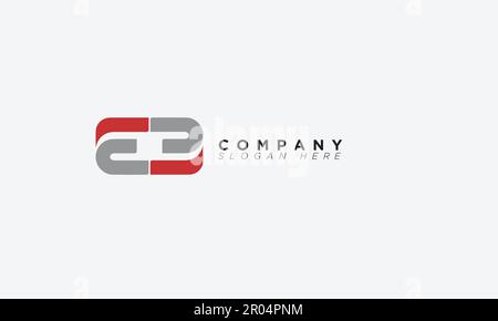 EE Alphabet letters Initials Monogram logo Stock Vector