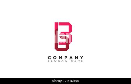 BB Alphabet letters Initials Monogram logo Stock Vector