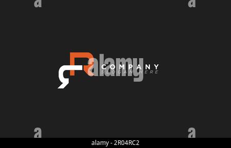 RR Alphabet letters Initials Monogram logo Stock Vector