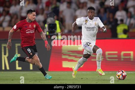 6th May 2023; Estadio de La Cartuja Stadium, Seville, Spain, Spanish Copa del Rey Football Final, Real Madrid versus Osasuna; Stock Photo