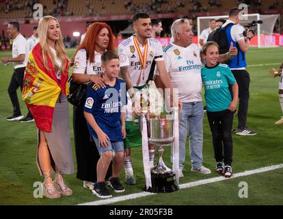 6th May 2023; Estadio de La Cartuja Stadium, Seville, Spain, Spanish Copa del Rey Football Final, Real Madrid versus Osasuna; Stock Photo