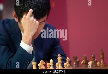 Chess Grand Master Ding Liren China Editorial Stock Photo - Stock Image