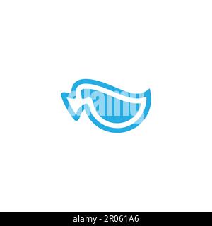 cup water blue drink symbol vector Stock Vector