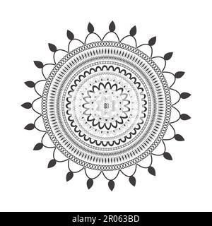 Mandala Design Decorative Pattern Decoration Stock Vector
