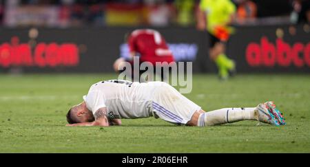 Sevilla, Spain. 06th May, 2023. 6th May 2023; Estadio de La Cartuja Stadium, Seville, Spain, Spanish Copa del Rey Football Final, Real Madrid versus Osasuna; 900/Cordon Press Credit: CORDON PRESS/Alamy Live News Stock Photo