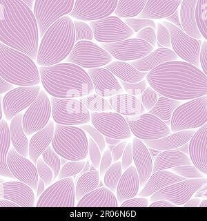 Modern Optical Seamless texture made of Pink Petals on white/transparent background Stock Vector